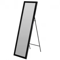 H&S Decoration Lustro stojce podogowe w czarnej ramie 125x36 cm
