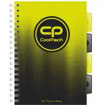 Koozeszyt B5 Gradient Lemon 04798 CoolPack kratka 200 kartek