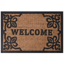 H&S Decoration Wycieraczka z wkna kokosowego 60x40 cm wzr 3