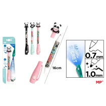 Mp Main Paper Dugopis Szpiegowski UV z podwjn kocwk 0.7/1.0mm Panda 1szt.mix