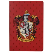 Half Moon Bay Harry Potter Notatnik A5 linia - Herb Gryffindoru