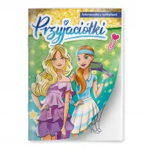 Przyjaciki. Kolorowanka z naklejkami
