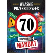 Armin Style KARNET URODZINY 70 B6 Z KOP AS GM-1275 FOL