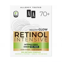 Aa Retinol Intensive 70+ intensywny krem na noc Odbudowa + Odywienie Matrixyl Power & Green Caviar Bio 50 ml