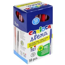 Carioca Dugopis Sfera czerwony 50 szt.