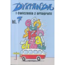 Dyktanda i �wiczenia z ortografii klasa 7