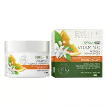 Eveline Cosmetics Organic Vitamin C roz�wietlaj�cy krem do twarzy 50 ml