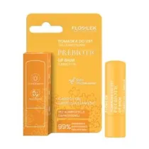 Floslek Prebiotic Lip Care Prebiotyczna Pomadka do ust olej karotkowy 4 g