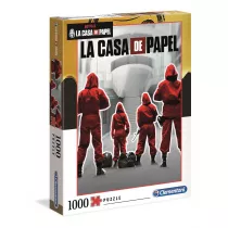 Puzzle 1000 el. Netflix. La Casa de Papel 2 Clementoni