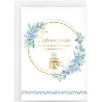 Zaproszenia komunia �w. op. 4 szt.