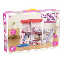 Domek dla lalek z meblami Adar