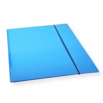 Penword Teczka A4 z gumk lakier niebieska 300gsm (10szt)