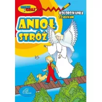 Kolorowanka z zabawami. Anio Str
