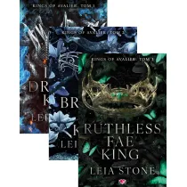 Pakiet Kings of Avalier. Tomy 1-3: Last Dragon King, Broken Elf King, Ruthless Fae King