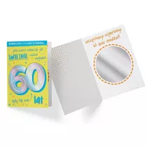 Kukartka Karnet B6 Urodziny 60 lusterko DK-926