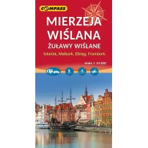 Mapa - Mierzeja Wi�lana 1:55 000