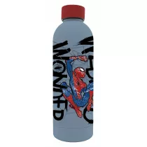 Bidon ze stali nierdzewnej z nadrukiem 3D Spiderman 843372 Kids Euroswan 500 ml