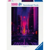 Puzzle 1000 el. Neony w Nowym Jorku Ravensburger