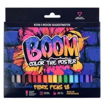 Koh-I-Noor Flamastry Boom 18 kolor�w