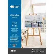 Happy Color Blok akwarelowy, ART, A3/10 ark, 250g
