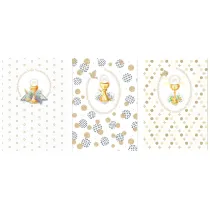 Trend Karnet B6 Komunia �wi�ta silver mix