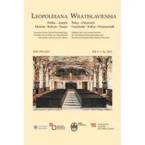 Leopoldiana Wratislaviensia, Rok 1 / 1. Jg. | 2023