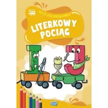 Moja kolorowanka. Literkowy pocig