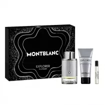Mont Blanc Zestaw Woda perfumowana Explorer Platinum + Mini + �el pod prysznic 2 x 100 ml + 7.5 ml