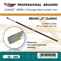 P�dzelek p�aski high quality classic rozm 2