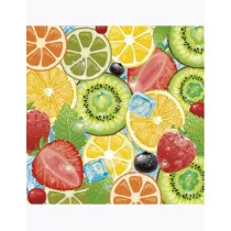 Serwetki DAISY Lunch SD 330x330 Owoce 044801