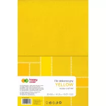 Happy Color Filc dekoracyjny, , ��ty 20x30cm, 1.5mm