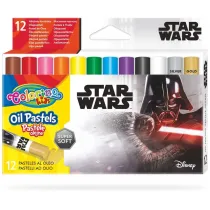 Patio Pastele olejne Colorino Kids trjktne Star Wars 12 szt.