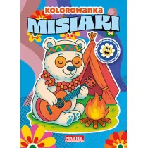 Kolorowanka z naklejkami Misiaki