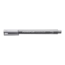 Staedtler Flamaster p�dzelkowy Metallic brush srebrny 10 szt.