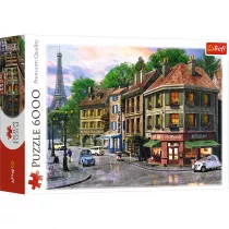 Puzzle 6000 el. Uliczka Parya Trefl
