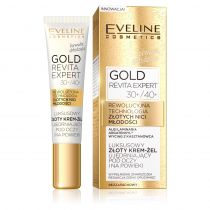Eveline Cosmetics Gold Revita Expert luksusowy złoty krem-żel ujędrniający pod oczy i na powieki 30+/40+ 15 ml