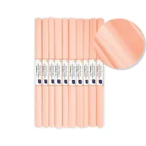 Interdruk Bibua marszczona nr 35 brzoskwinia pastel (10szt)