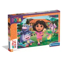 Puzzle 24 el. Maxi SuperColor. Dora Clementoni