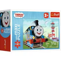 Puzzle 20 el. miniMAXI Z Tomkiem jest weso�o 1 Trefl