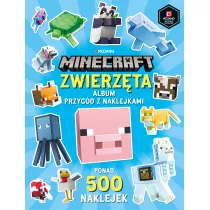 Minecraft. Zwierzta. Album przygd z naklejkami
