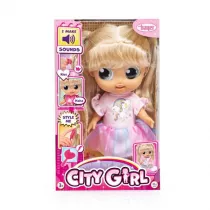 Bayer Lalka City Girl 31cm z dwikiem 93221AD
