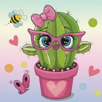 Diamond Dotz Pretty In Pink Cactus Dante