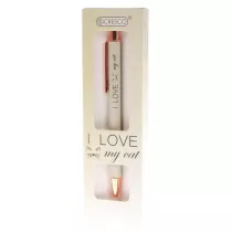 Cresco Dugopis I Love My Cat w etui