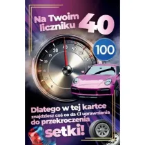 Yeku Karnet Prawo Jazdy 40 urodziny damskie