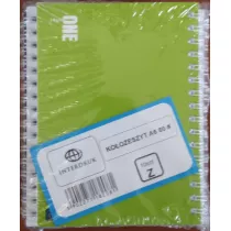 Koozeszyt A6 80k kratka UV INTERDRUK kratka 80 kartek