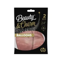 Godan Balony Beauty&Charm platynowe 61cm