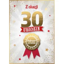 Armin Style KARNET URODZINY 30 B6 Z KOP AS GM-1290 FOL