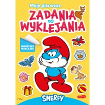 Smerfy. Moje pierwsze zadania do wyklejania