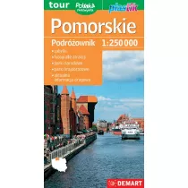 Mapa turystyczna - Pomorskie 1:250 000 plastik
