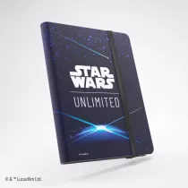 Gamegenic: Star Wars Unlimited Card Game - 18-Pocket Album - Card Back Blue